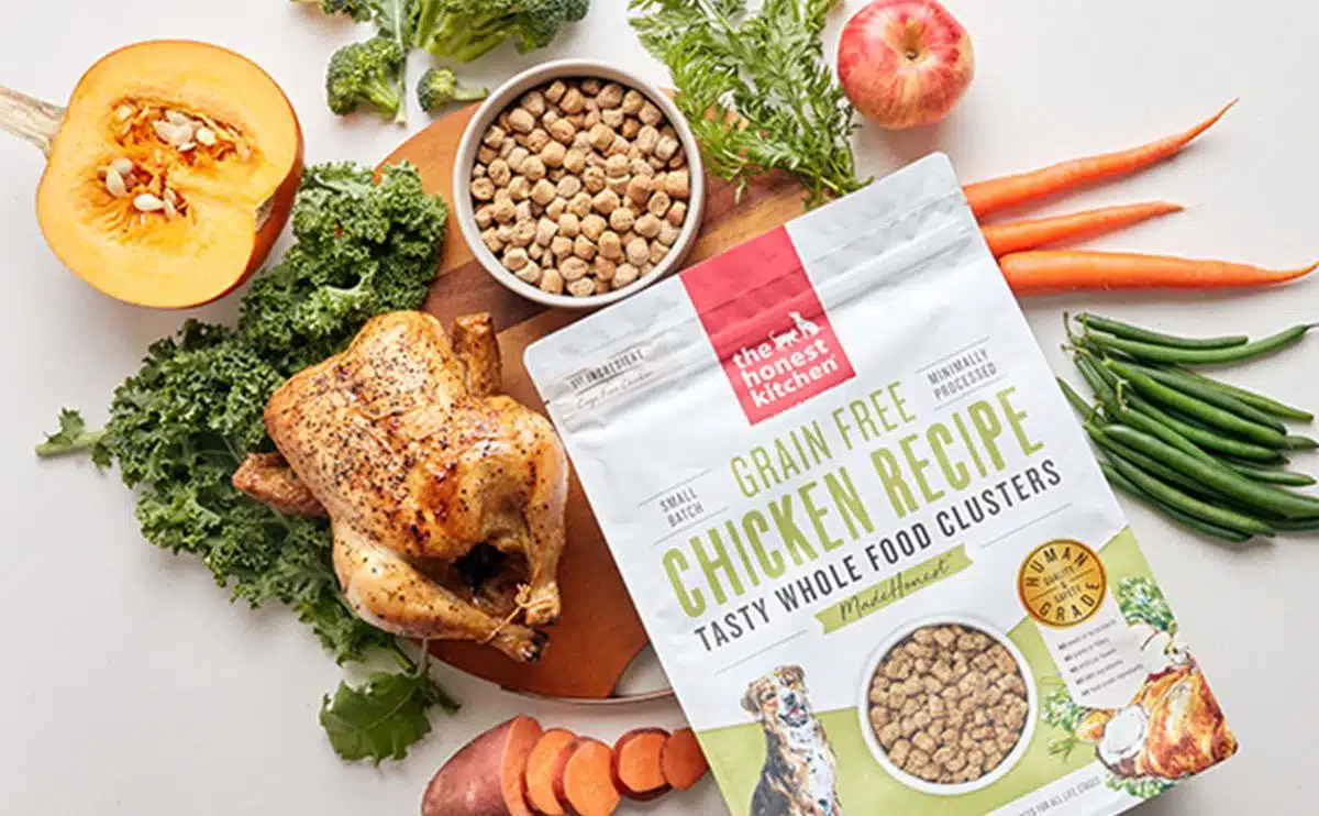 the honest kitchen dog food with ingredients